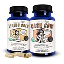 Legendairy Milk Liquid + Cash Cow, Integratore di Lattazione per l'aumento e il miglioramento del rilascio di Prolactin - Supporto di Lattazione per la produzione di latte materno