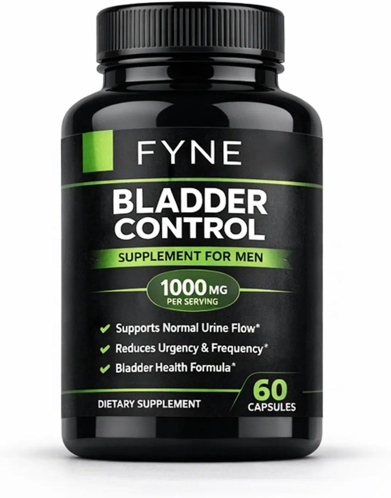 FYNE Bladder Control Support - for daily comfort health, 60 capsules