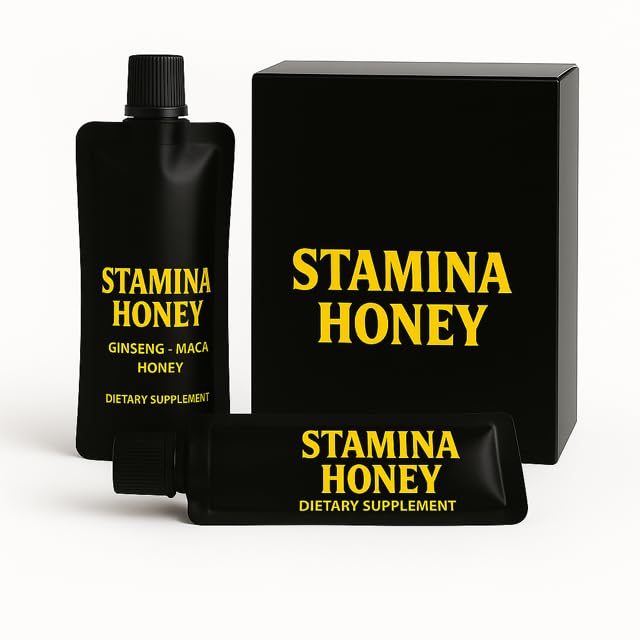 New Stamina Spring Honey (12 Single-Serve Honey Sachets)