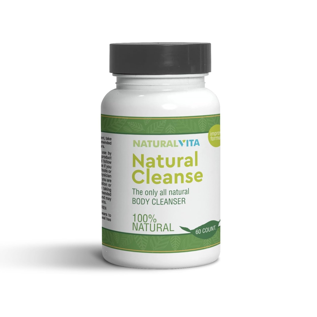 Natural Vita Natural Cleanse, Colon Supplement, All Body Cleanser with Proprietary Blend