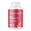 Celebrare Vitamine Multi-Complete Chewables, 45mg Iron – Multivitamin Bariatrico giornaliero per Manica Gastrectomy e Gastric Bypass Surgery Pazienti – Vitamine essenziali & Minerali - Melon (180 compresse)