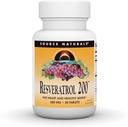 Quelle Naturals Resveratrol, für Herz und gesunde Alterung * 200 mg - 30 Tabletten