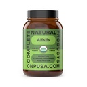 Prodotti naturali completi Pure Alfalfa Leaf - 100 capsule - 450 mg di polvere di foglie di Alfalfa Organica Pure Dried in capsule vegetali