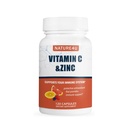 Vitamine C 1000mg avec Zinc, Rose Hips et Citrus Bioflavonoïdes, Imune Support Supplément Antioxydants Protection, 120 Capsules