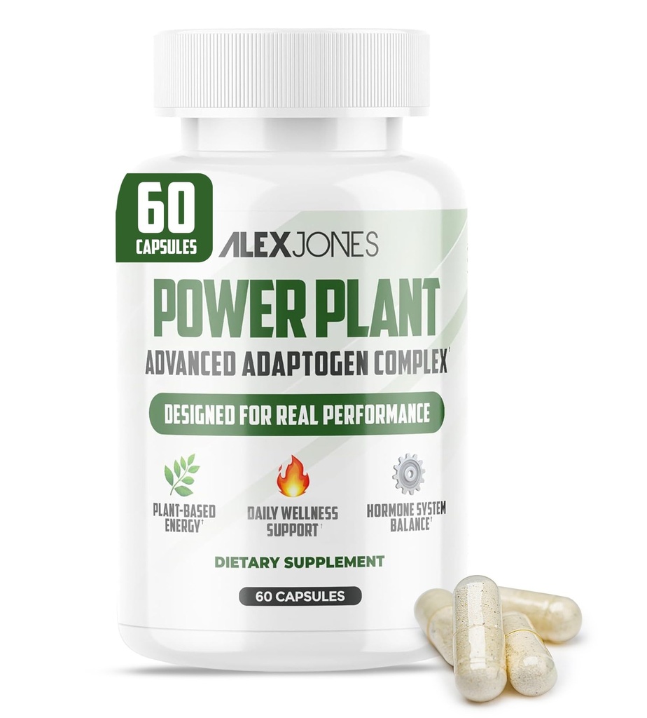 Adaptogenic Mushrooms with Cordyceps & Rhodiola – Daily Blend with Zinc, Selenium & Boron –Vegan Mushroom Capsules Supplement for Active Lifestyles – No Fillers or Additives – 60 Count