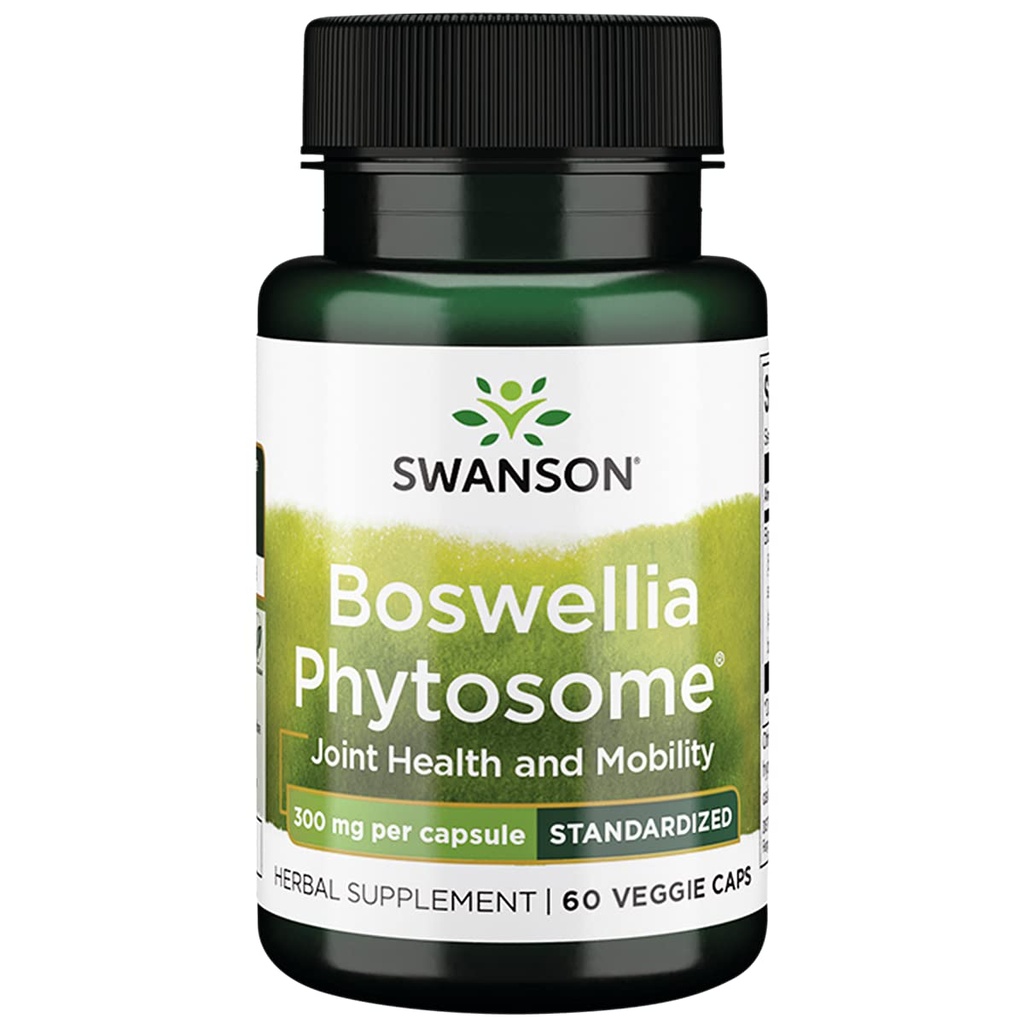 Swanson Ultimate Boswellia Advanced - Joint Support Supplement - 300 MG - 60 Vegetable Capsules