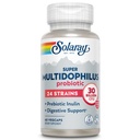 SOLARAY Super Multidophilus 24 Strain Probiotic | 30 miliardi di CFU | Supporto per Gut sano | 30 Serv | 60 VegCap enterici