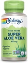 SOLARAY Super Aloe Vera Gel 8000mg | Aminoacidi naturalmente occurring, vitamine, minerali, enzimi e antiossidanti per il supporto digestione sana | 100 CT