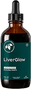 Mountain Meadow Liver Glow (Formula originale), Detoxifier avanzato e rigeneratore per sostenere la salute e la funzione del fegato - 4 oz - per un fegato felice