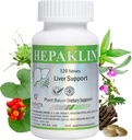 Hepaklin – Herbal Liver Detox & Support Formel für Gesundheit, 120 Tabs