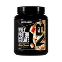 NutraBio 100% Whey Protein Isolate Protéine Poudre, 25g Protéine avec profil complet d'acide amino, non-OGM, sans soja et sans gluten, faible teneur en glucides, faible teneur en calories, caramel de vanille, 2 Lb