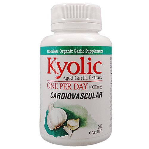 Extrait d'ail Kyolique vieilli 1 par jour, 60 capsules, 1000 mg, de Wakunaga
