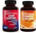 Integratore BioEmblem curcuma curcuma con BioPerine e supporto congiunto