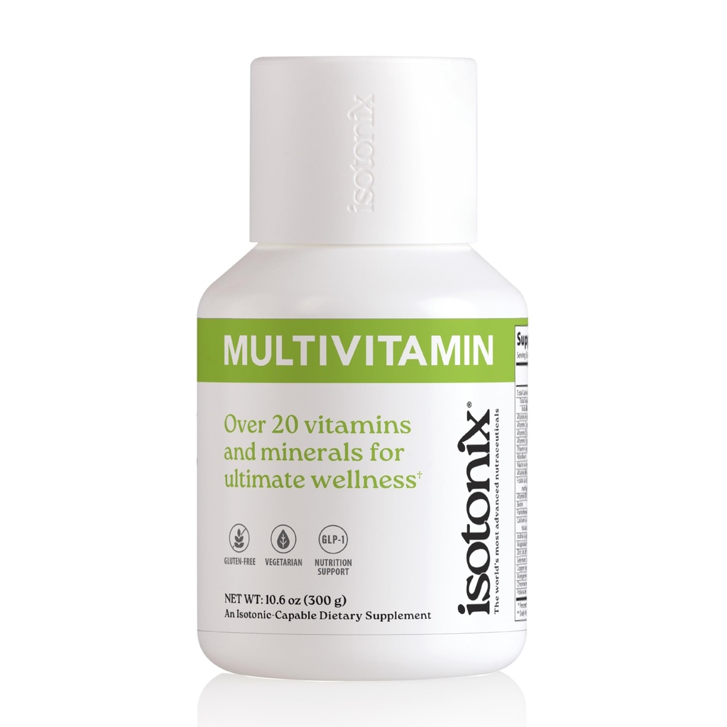 Isotonix® Multivitamin ohne Eisen – Komplette tägliche Ergänzung für Energie, Immununterstützung, Haut und Knochengesundheit – 90 Portionen – Isotonische Trinkformel