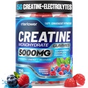Creatine Gummies, 8-in-1 Complex with Taurine & Electrolytes