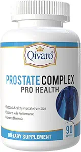 Complesso di prostata per gli uomini - Integratore di salute della prostata con palmetto di sega, ortica, selenio, Pygeum & Zinc - Complesso di erbe della prostata - Non OGM - Gluten Free - 90 capsule