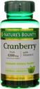 Fruit de canneberge de la nature 4200 mg, plus des softgels de vitamine C, 120 ea (paquet de 5)