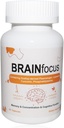 Vitamin E Gehirn-Ergänzungen für Gedächtnis & Fokus,Brain-Unterstützung mit Curcumin,Plasmalogen & Liposomal für verbesserte kognitive Funktion und Konzentration,60 Servietten