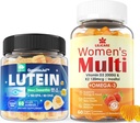 Vitamine degli occhi Gommie riempite + Donne Multivitaminiche