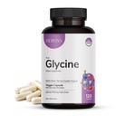 Glycine Supplement 1000 mg per Serving (2 Capsules), 120 Vegan Capsules (60 Servings), Supports Relaxation & Healthy Sleep Routine, Non-GMO, Gluten-Free