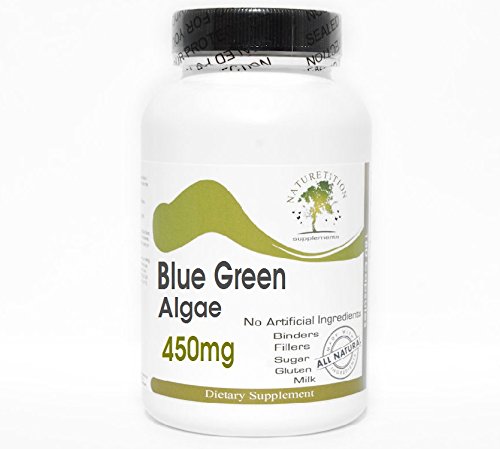 Blue Green Algae 450mg ~ 90 Capsules - No Additives ~ Naturetition Supplements