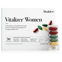 Shaklee -Vitalizer Women - Advanced Nutrition - Prenatal/Postnatal Multivitamin with Omega-3, Probiotics, and More - Supporta Cuore, Giunto, Immune, Bone, Digestivo ed Energia - 30 Vita-Strips®