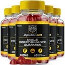 (5 Pack) Alpha Bites Gummies, Alphabites 7 in 1 Performance Blend Gummy Vitamin Supplement Advanced Formula, Alfa Bite Alfabites Maximum Strength Premium Support All Natural Ingredients (300 Ct)