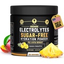 HRDWRK Electrolytes Polvere con Magnesio, Potassio - Gli elettroliti senza zucchero aumentano l'eccedenza e riducono la fatica con questo supplemento di elettroliti - Idratazione massima - Keto Friendly