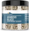 Éléments terriens Agaricus Blazei 200 Capsules, pures et non diluées, sans additifs
