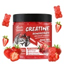 Creatine Monohydrate Gummies 5000MG, Strawberry Flavored Vegan Creatine Gummies for Women & Men, Sugar Free Clean Creatine Supplement, 120 Chews for Muscle, Strength, Workout & Daily Fitness