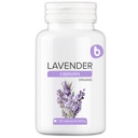 Capsules de lavande bio - Pilules de lavande pour la relaxation et l'équilibre - Soutient l'esprit et le corps calme - Supplément naturel - Non-OGM, sans gluten – 90 Capsules végétaliennes