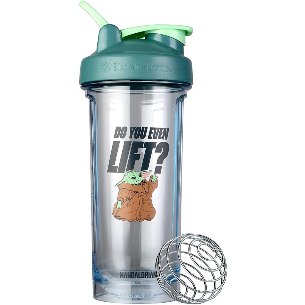 BlenderBottle Star Wars Shaker Bottiglia Serie Pro Perfetto per Protein Shakes e Pre Workout, 28-Ounce, Si Persino Sollevare?