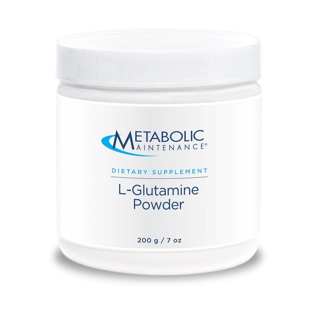 Metabolische Wartung L-Glutamin-Pulver – 1000mg, Aminosäure-Ergänzung, Easy Drink Mix, unterstützt Gut Gesundheit und Erholung für Frauen & Männer – Unflavored, 200g (200 Portionen)