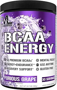 EVL BCAAs Amino Acides Poudre - Réhydrater BCAA Poudre après l'entraînement Boissons de récupération avec de la caféine naturelle - BCAA Énergie Poudre de pré-entraînement pour la récupération des muscles Plongeons croissance et endurance - pomme verte