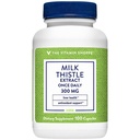 The Vitamin Shoppe Milk Thistle 300 MG - Liver Health Support, Detoxification & Antioxidant Protection (100 Capsules)