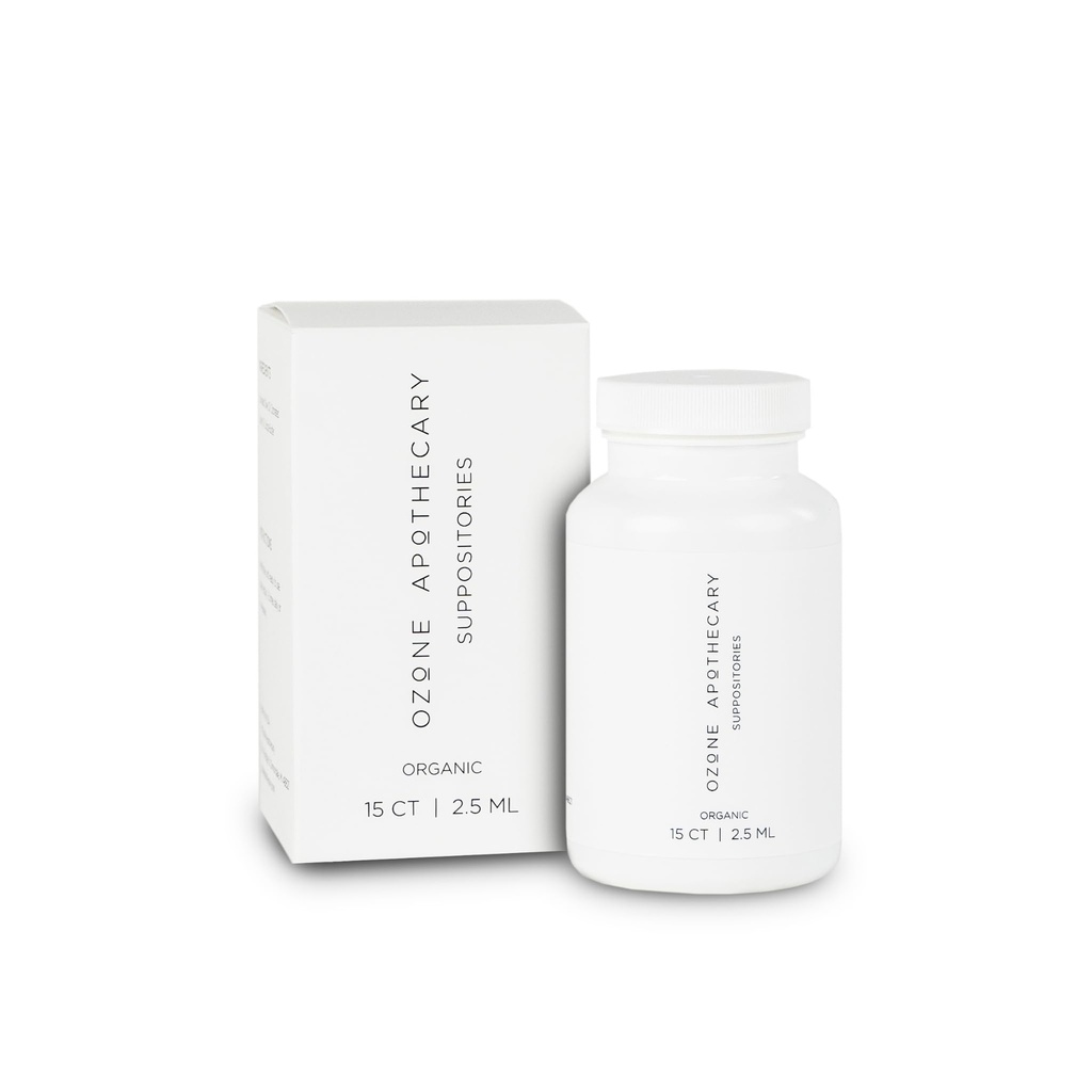 Ozone Suppositories | Ozone Olive Oil Infused Rectal Suppositories | Ozonated Oil to Nourish, Protect & Cleanses for People and Pets