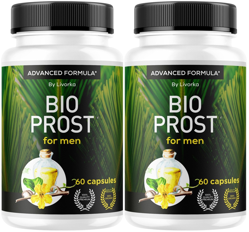 (2 Pack) BioProst für Männer - Bio Prost für Männer, BioProst, Bio Prost, Bio Prost Original, Bio Prost Kapseln, BioProst Pillen, Original BioProst Supplement Support Formula, 120 Kapseln für 2 Monate