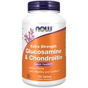 NOW Integratori alimentari, Glucosamina & Chondroitin Extra Forza, Forme sulfate, 120 compresse