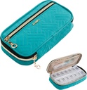 BAGSFY Pill Organizer Case 2 Mal pro Tag Wöchentliche Medizin Organizer Reise Pille Box mit abnehmbaren 7 Tage Medizin Fall Container für Fischöl, Vitamin, Ergänzung