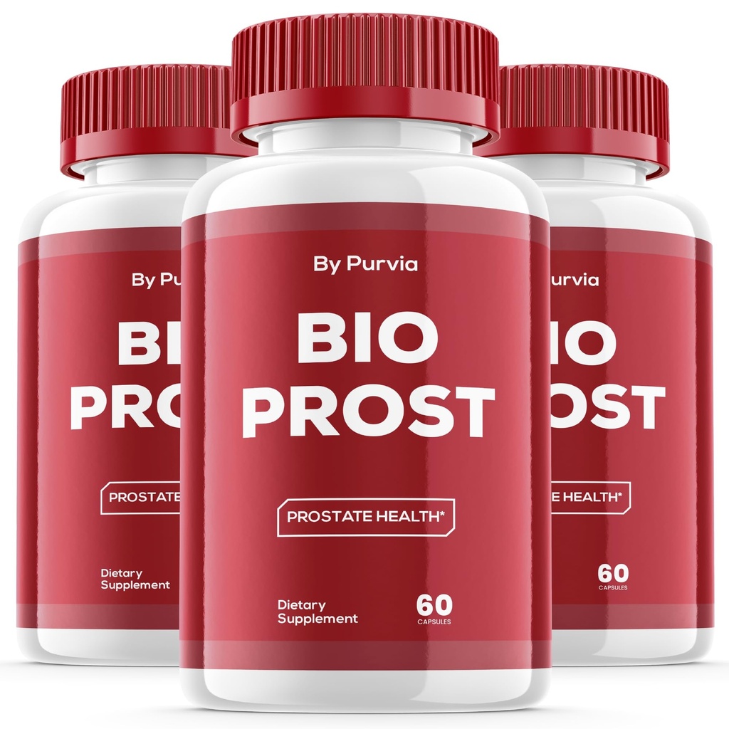 (3 Pack) Bio Prost - Bio Prost Pills Original Supplement, BioProst Advanced Formula, Bio Prost Maximum Strength Formula and Strength Support, BioProst Complex for Overall Wellness, USA (180 Capsules)