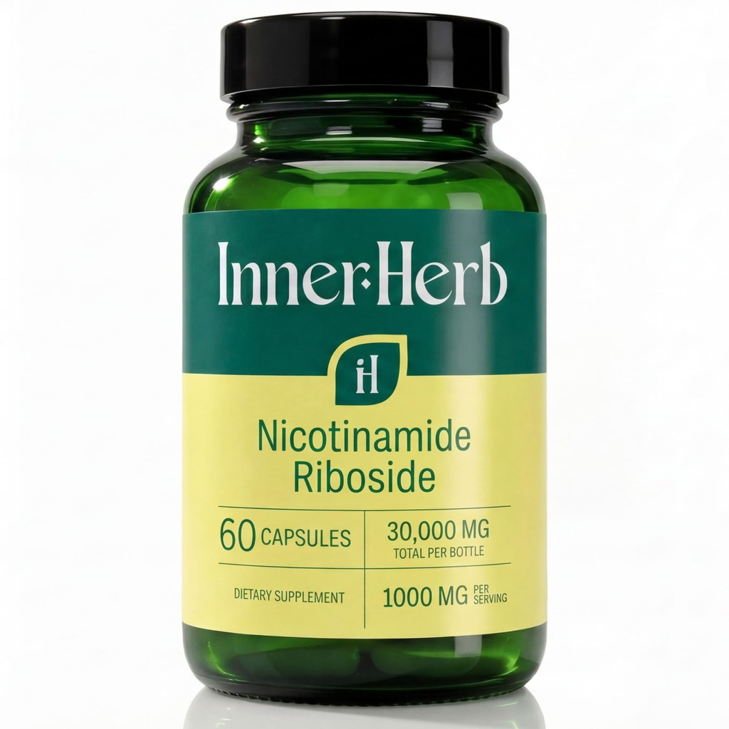 Nicotinamide Riboside (NR) 1000mg | Vitamin B3 Derivative | Single Ingredient | 60 Vegan Capsules | Unflavored | 2 Capsules Daily | 30-Day Supply