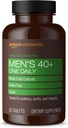Elements Men's 40+ One Daily Multivitamin, Vegan, 65 Tabletten, 2 Monat Versorgung (Verpackung kann variieren)