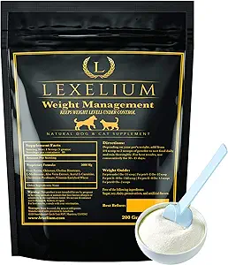 Integratore di gestione del peso organico per gatti e cani | Polvere di supplemento naturale dell'animale domestico | Aiuta con perdita di peso & Curbing Appetite | mantiene gatti e cani da overeating | 200 Grammi