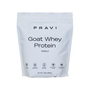 Grass-Fed Pure Goat Whey Protein Powder - Organic Whey Protein Supplement - Easy to Digest - Less Lactose - Soy Free - Vanilla Flavor - 20 Servings