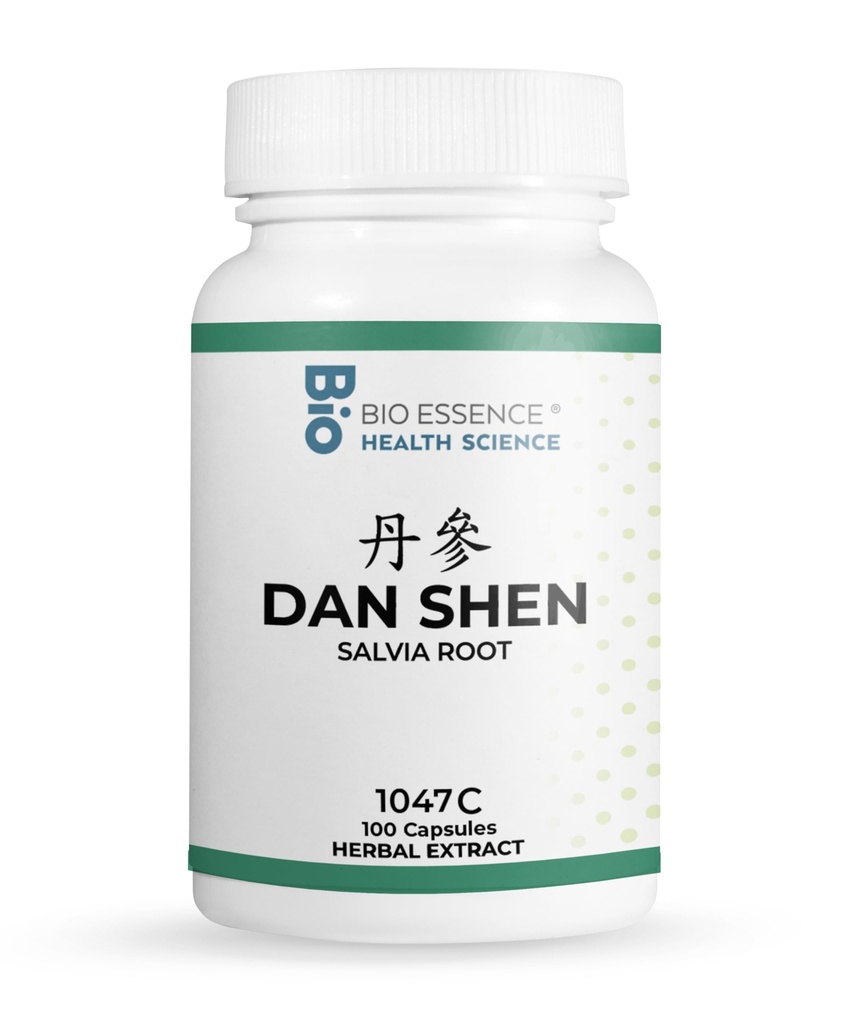1047C Dan Shen (Chinese Salvia) Extrac t,5:1 Ratio, 100 Capsules/Bottle (2 Bottles)