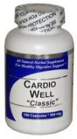 Cardio Well Classic (100 Capsules) Concentrated Herbal Blend - Dietary Supplement - 2 Pack