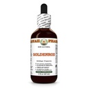Goldenrod (Solidago Virgaurea) Dry Herb Glycerite, Made in Hawaii, Raw Materials, All Natural, Vegan, Lab Tested Alcohol-Free Liquid Extract - 2 fl.oz