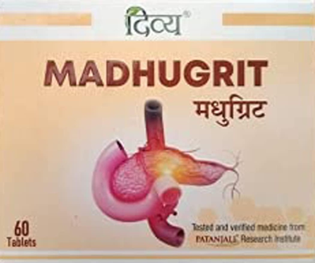 Patanjali Divya Madhugrit 60 compresse - Confezione da 1