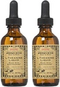 Svasthya Body & Mind Liquid L-theanine - Alcol Free, Made in the USA, Suntheanine-GMP, 2 oz - 2 Pack