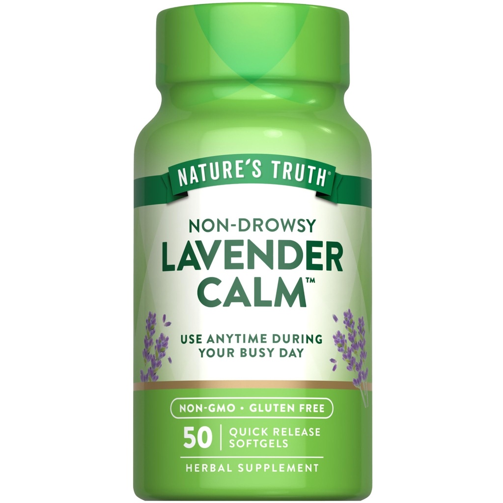 Nature's Truth Lavande Calme Softgels Oral Supplement.